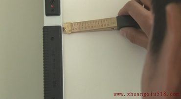 检查墙面平整度图