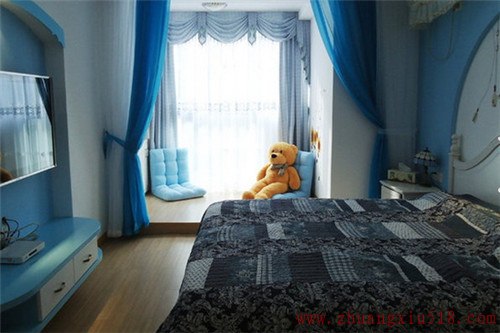 5个地中海风格卧室装修图 充满梦幻的色彩