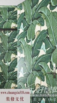 玄关处壁纸效果图 让入口有了标识性