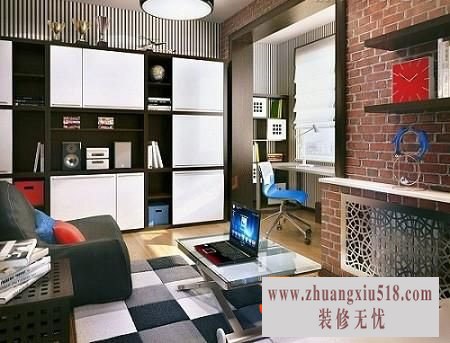 文艺青年最爱 齐赏书房装修效果图