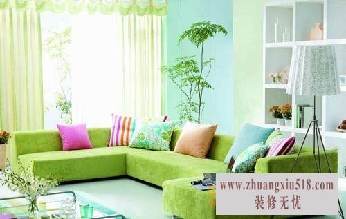 现代落地窗开放式大客厅装修效果图