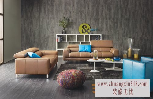 现代简约客厅沙发装修效果图 