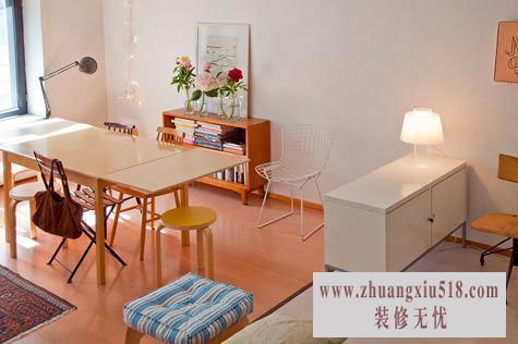 浅浅的原木色营造出自然、温暖的氛围,暖色调让人眷恋不已。