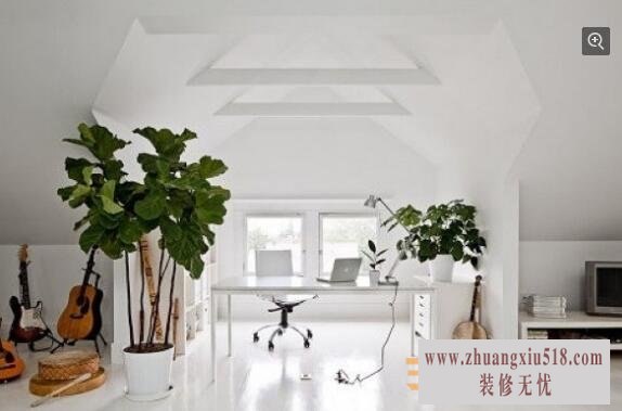 休闲自然的阁楼空间效果图