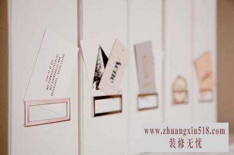 创意实用的“名片夹”。