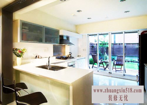 15张现代简约厨房吊顶效果图 简单大气 ,现代简约风格,厨房吊顶,大气