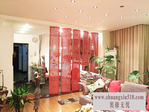 12张客厅与卧室隔断墙图片 个性十足 ,客厅隔断,时尚