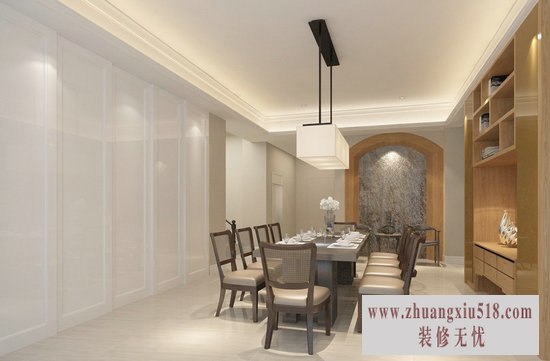 木作的拱型墙面加以夹纱玻璃,化解玄关入室的一览无遗,也让采光更充足。