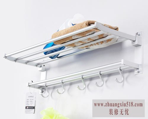 给毛巾找个好去处 18款毛巾架图片 ,卫浴挂件,卫生间,实用,现代简约风格