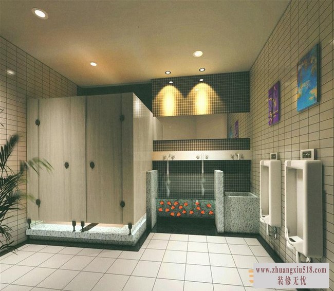 现代酒店卫生间装修效果图3 旅客享受简洁经济