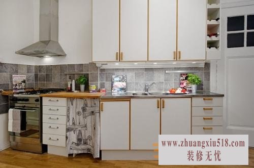 现代小厨房装修效果图10 小厨房能炒出美味