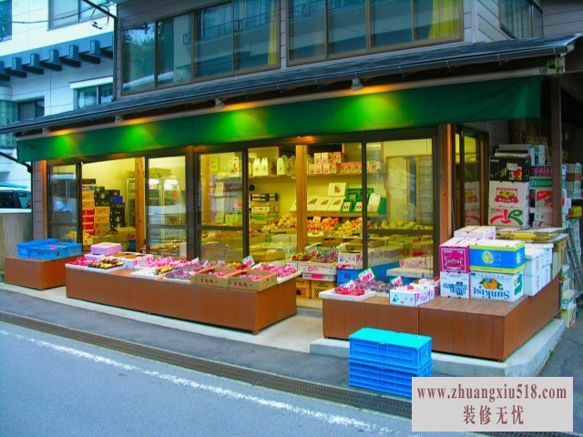 精品水果店装修效果图片大全