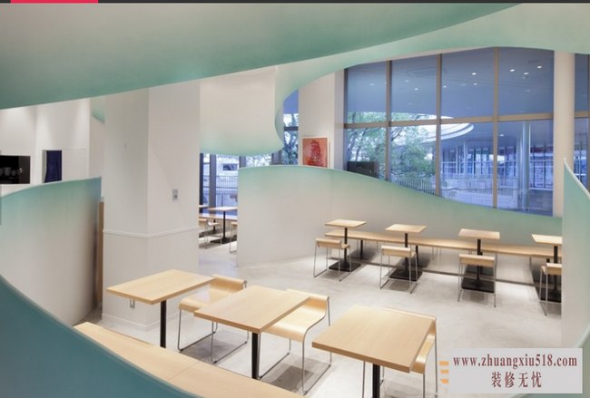 特色奶茶店装修效果图