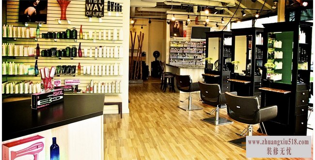 20平米理发店装修效果图