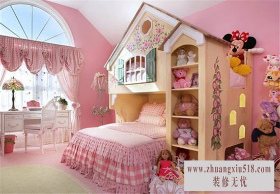 8款小新鲜儿童房设计效果图 清新范十足