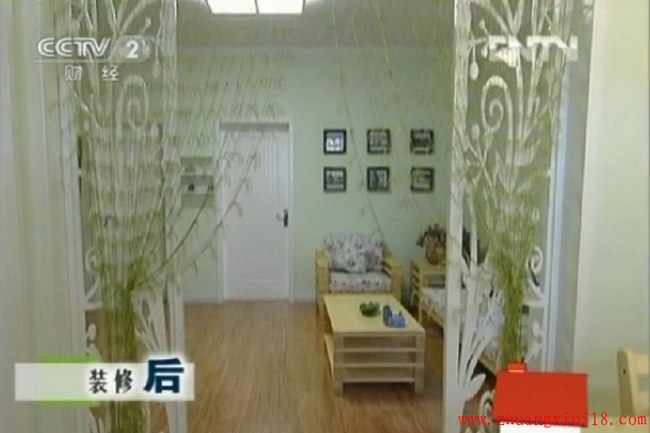 交换空间田园风格客厅窗帘装修效果图