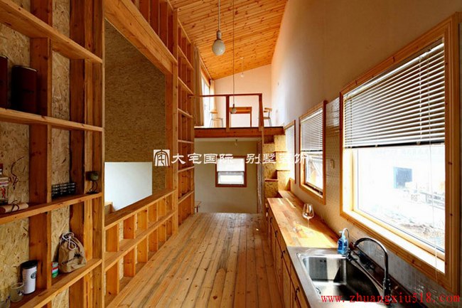 北京朝阳 W HOUSE五室两厅现代简约厨房装修效果图设计欣赏