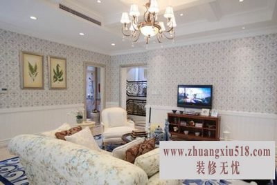 欧式客厅装修效果图
