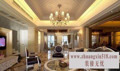 欧式客厅装修效果图