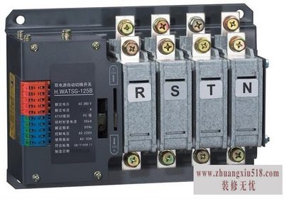 双电源自动转换开关说明书