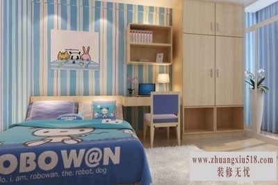 男儿童房设计