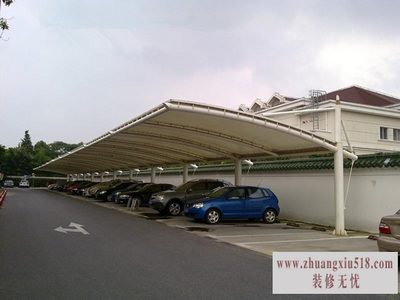 钢结构车棚设计