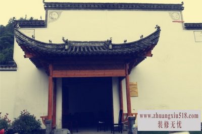 仿古门楼