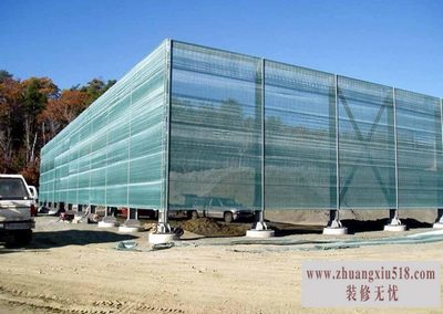 防风网安装