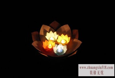 荷花灯寓意