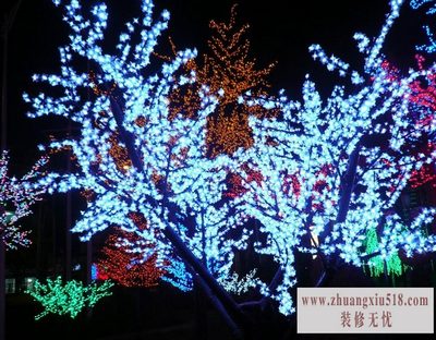 led桃花树灯