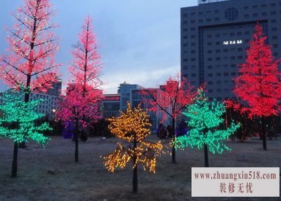 led桃花树灯