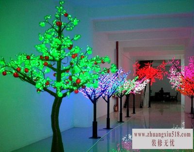 led桃花树灯
