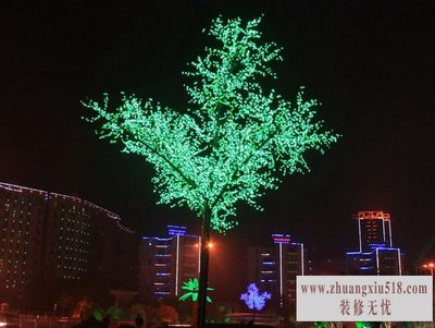 led桃花树灯