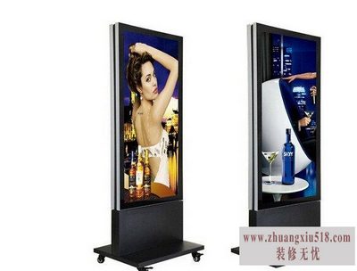 落地灯箱安装