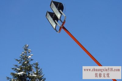探照灯安装
