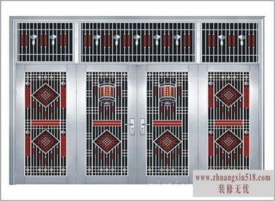 不锈钢防盗门制作