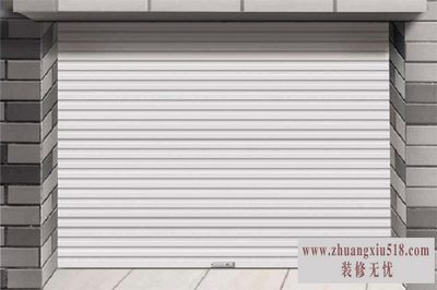 遥控卷帘门安装