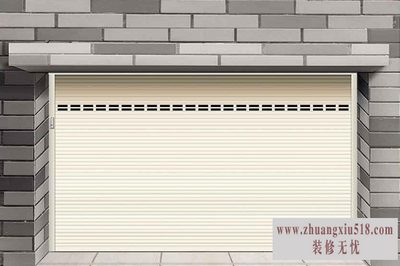 遥控卷帘门安装