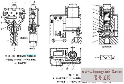 压力继电器结构