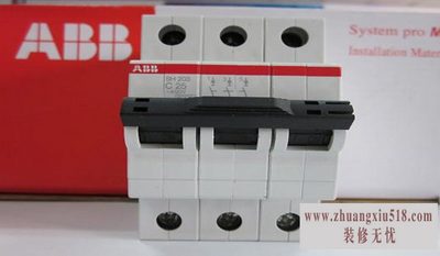 abb断路器选型
