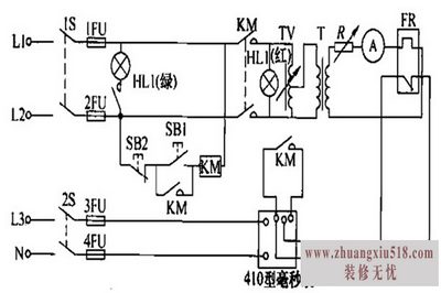 热过载继电器接线图