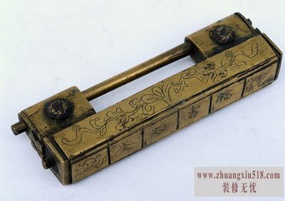 铜锁鉴定