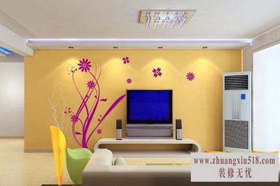 电视墙壁纸价格