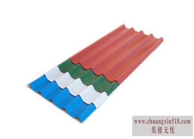 彩瓦生产工艺