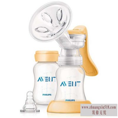 新安怡手动吸奶器使用方法