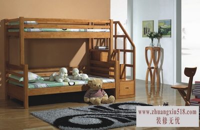 全实木儿童床价格