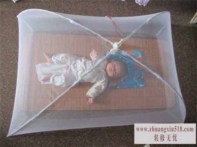 婴儿蚊帐安装