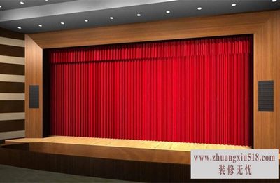 电动开合帘安装