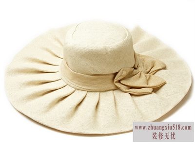 草编帽