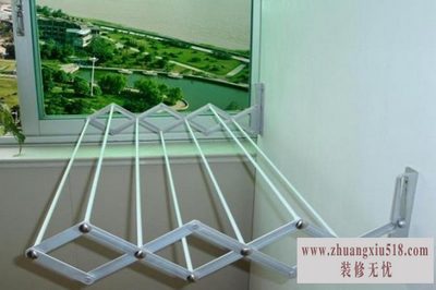 阳台晾衣杆设计